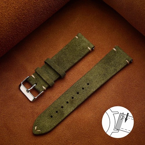 Vintage genuine suede - genuine, watch
