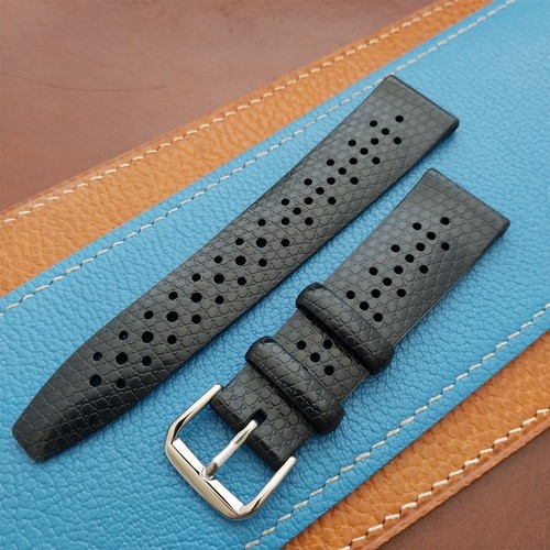 22mm rubber black tropical - rubber,