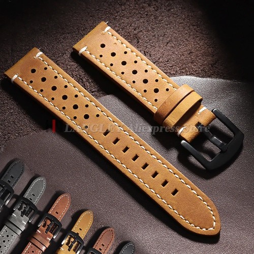 Vintage racing leather - leather, watch
