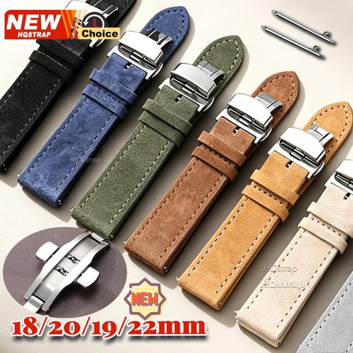 New suede watch strap 20 - watch, 19