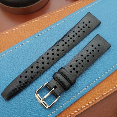 18mm rubber black tropical - black,