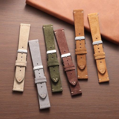 Vintage suede leather - suede,