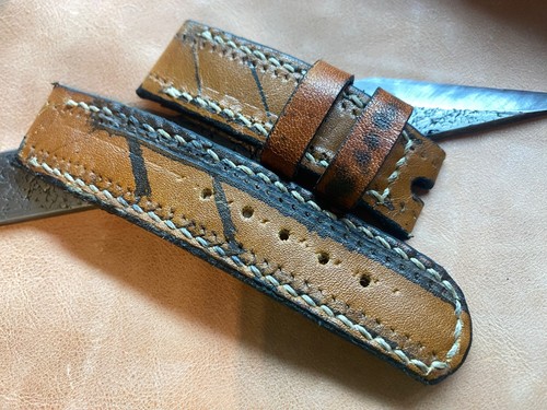 Handmade 22mm full grain