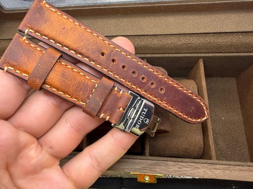 19mm tudor strap - 19mm, vintage