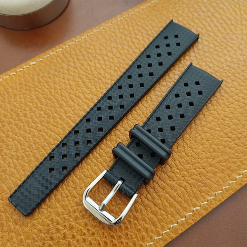18mm fkm rubber black - black, tropical
