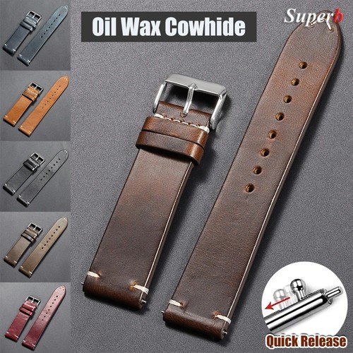 Genuine leather watch strap - genuine, 18