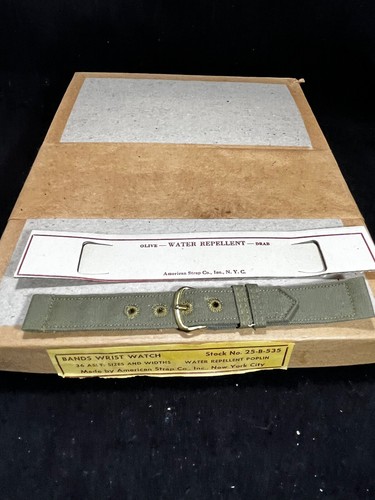 Vintage ww2 watch band - ww2,